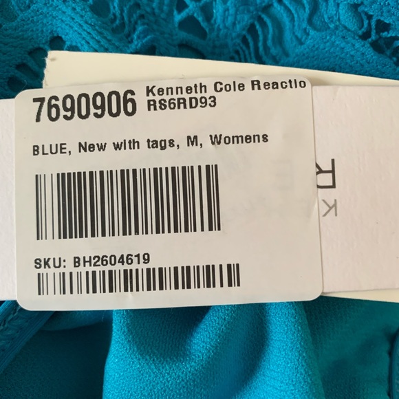 Kenneth Cole Reaction BWT bikini bottom blue ( M ) - Picture 4 of 7